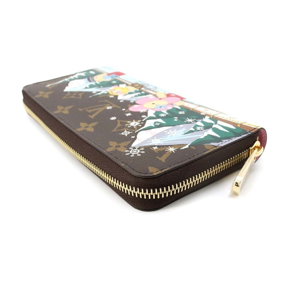 Louis Vuitton Wallet e Monogram Skating Vivienne Zippy Brown